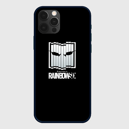 Чехол iPhone 12 Pro Rainbow six stells / 3D-Черный – фото 1