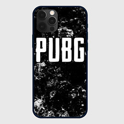 Чехол для iPhone 12 Pro PUBG black ice, цвет: 3D-черный
