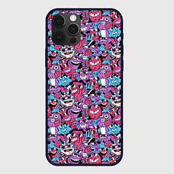 Чехол iPhone 12 Pro Смеющиеся монстры