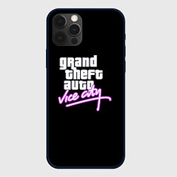 Чехол iPhone 12 Pro GTA vice city logo