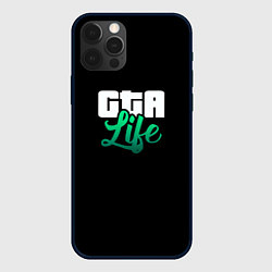 Чехол iPhone 12 Pro GTA life logo