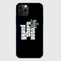 Чехол iPhone 12 Pro GTA5 logo game rockstar