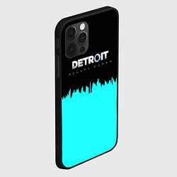 Чехол для iPhone 12 Pro Detroit become human rk800, цвет: 3D-черный — фото 2