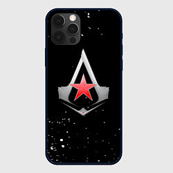 Чехол для iPhone 12 Pro Assassins creed russia, цвет: 3D-черный