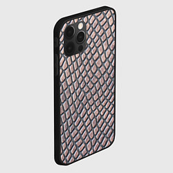 Чехол для iPhone 12 Pro Кожаный принт, цвет: 3D-черный — фото 2