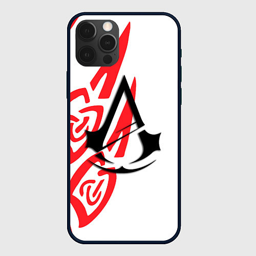 Чехол iPhone 12 Pro Assassins Creed wild / 3D-Черный – фото 1