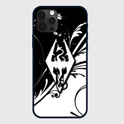 Чехол iPhone 12 Pro The Elder Scrolls узор