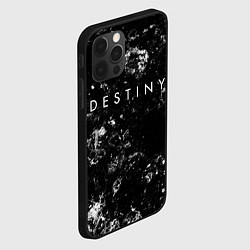 Чехол для iPhone 12 Pro Destiny black ice, цвет: 3D-черный — фото 2