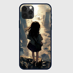 Чехол iPhone 12 Pro Девушка и город