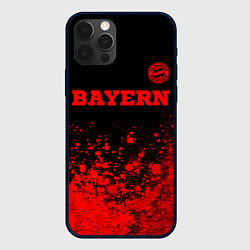 Чехол iPhone 12 Pro Bayern - red gradient посередине