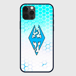Чехол iPhone 12 Pro The elder scrolls hexagon