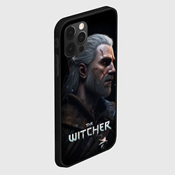 Чехол для iPhone 12 Pro The Witcher poster, цвет: 3D-черный — фото 2