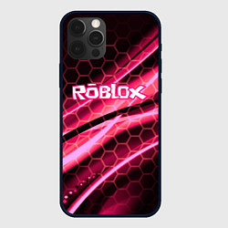 Чехол iPhone 12 Pro Roblox броня розовый