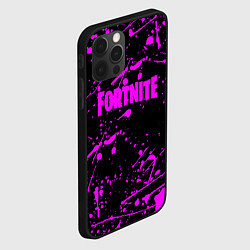 Чехол для iPhone 12 Pro Fortnite краски, цвет: 3D-черный — фото 2