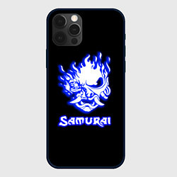 Чехол iPhone 12 Pro Samurai logo ghost