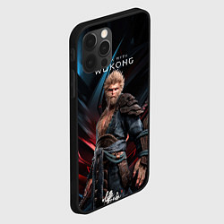 Чехол для iPhone 12 Pro Black Myth Wukong, цвет: 3D-черный — фото 2