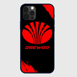 Чехол iPhone 12 Pro Daewoo - red gradient