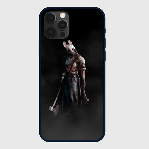 Чехол iPhone 12 Pro Dead By Daylight - Охотница / 3D-Черный – фото 1