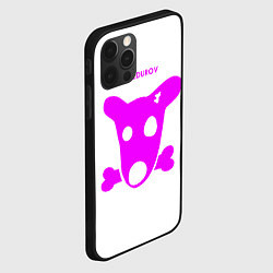Чехол для iPhone 12 Pro Собачка дурова и надпись FREEDUROV, цвет: 3D-черный — фото 2