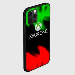 Чехол для iPhone 12 Pro Xbox огонь, цвет: 3D-черный — фото 2