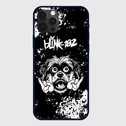 Чехол iPhone 12 Pro Blink 182 рок пес