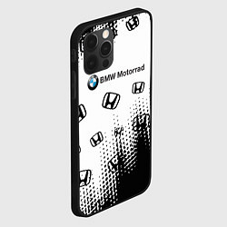 Чехол для iPhone 12 Pro BMW x honda pattern, цвет: 3D-черный — фото 2