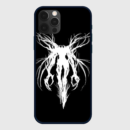 Чехол iPhone 12 Pro Dark gothic angel / 3D-Черный – фото 1