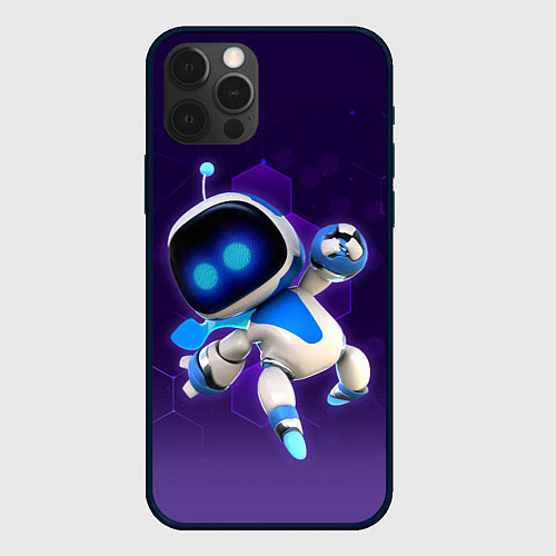 Чехол iPhone 12 Pro Mascot - Astro Bot / 3D-Черный – фото 1