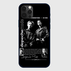 Чехол iPhone 12 Pro Depeche Mode Black Celebration 1986