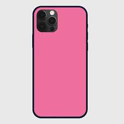 Чехол iPhone 12 Pro Эмоция стыда - розовый