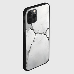 Чехол для iPhone 12 Pro Растрескавшийся бетон, цвет: 3D-черный — фото 2