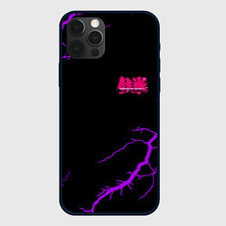 Чехол iPhone 12 Pro Tekken storm neon