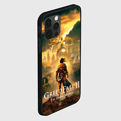 Чехол для iPhone 12 Pro Герой Greedfall 2 the dying world, цвет: 3D-черный — фото 2