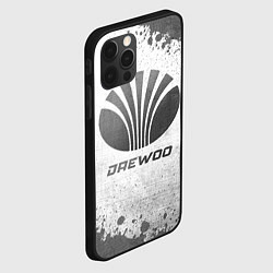 Чехол для iPhone 12 Pro Daewoo - white gradient, цвет: 3D-черный — фото 2