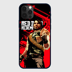 Чехол iPhone 12 Pro Red Dead Redemption 2 - Wanted