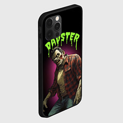 Чехол для iPhone 12 Pro Dadster - zombie - на хэллоуин, цвет: 3D-черный — фото 2