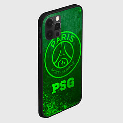 Чехол для iPhone 12 Pro PSG - green gradient, цвет: 3D-черный — фото 2