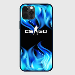 Чехол iPhone 12 Pro CGGO blue flame