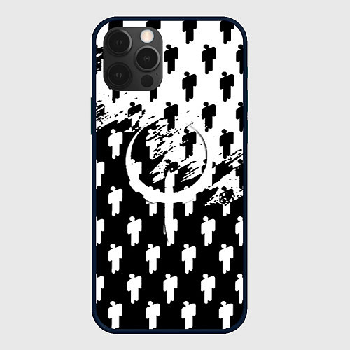 Чехол iPhone 12 Pro Quake pattern men / 3D-Черный – фото 1