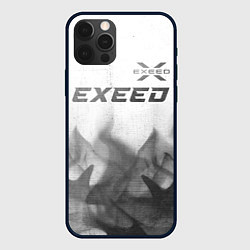 Чехол iPhone 12 Pro Exeed - white gradient посередине