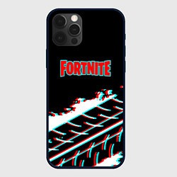 Чехол iPhone 12 Pro Fortnite краски глитч