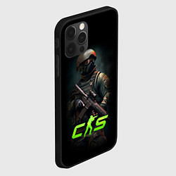 Чехол для iPhone 12 Pro CS counter terrorist, цвет: 3D-черный — фото 2