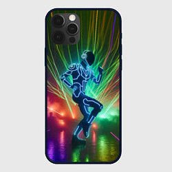 Чехол iPhone 12 Pro Neon cyber dance - ai art fantasy