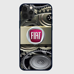 Чехол iPhone 12 Pro FIAT logo motors