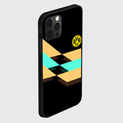 Чехол для iPhone 12 Pro Borussia sport line, цвет: 3D-черный — фото 2