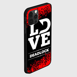 Чехол для iPhone 12 Pro Deadlock love классика, цвет: 3D-черный — фото 2