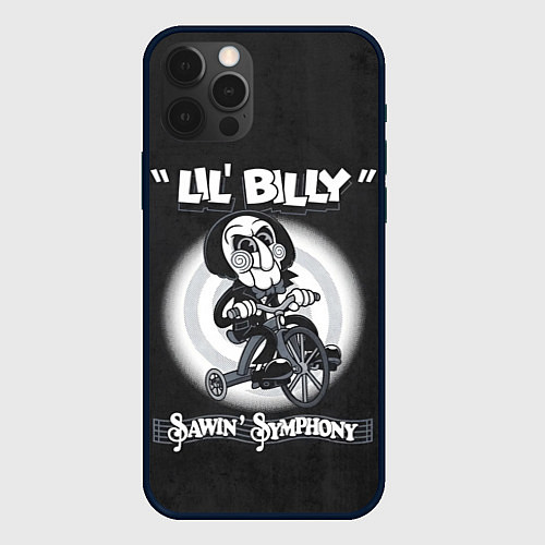 Чехол iPhone 12 Pro Lil Billy - Saw / 3D-Черный – фото 1