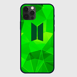 Чехол iPhone 12 Pro BTS green poly