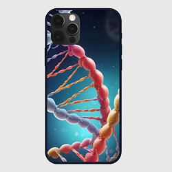 Чехол iPhone 12 Pro Разноцветный ДНК