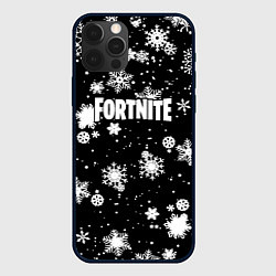 Чехол iPhone 12 Pro Fortnite winter snow